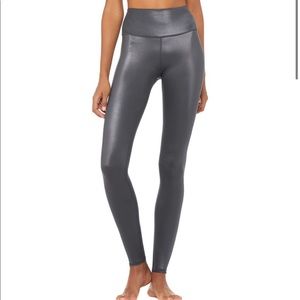 High-waisted shine leggings Alo
